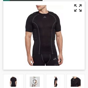 Adidas Adult Techfit Padded Football Shirt